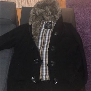 Nice pullover, jacket mixture